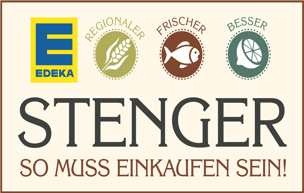 230425 EDEKA Stenger Logo mit Rahmen