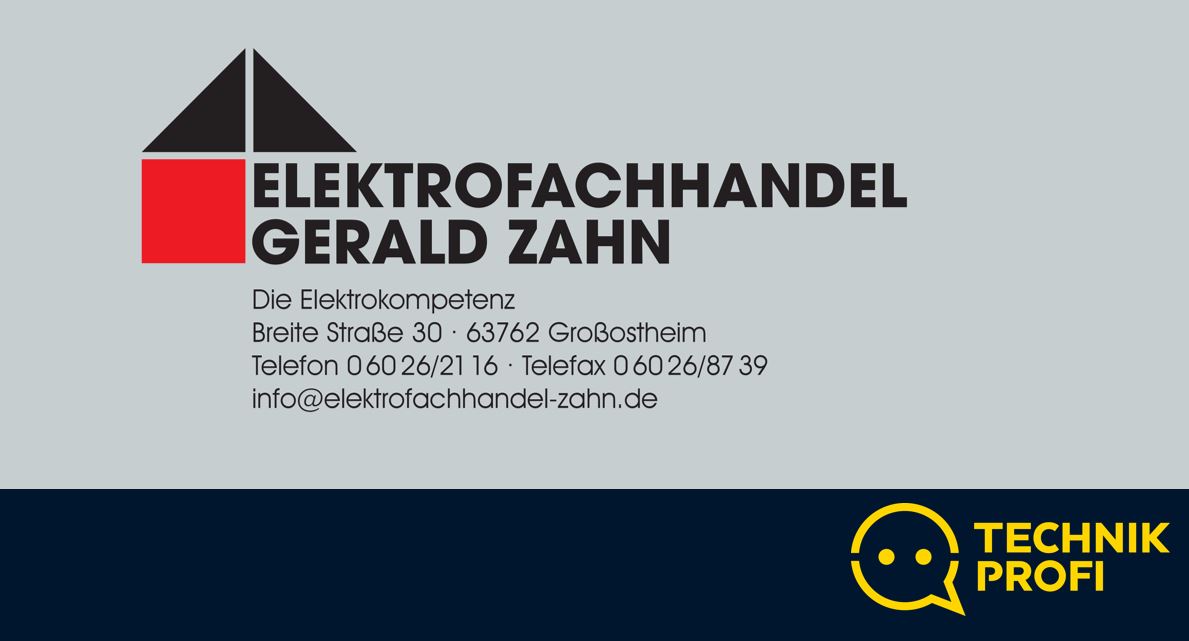 Elektro Zahn Logo mit Technik Profi (004)